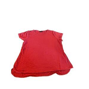 Joan Vass New York Women's Short Sleeve Long T-Shirt XXL